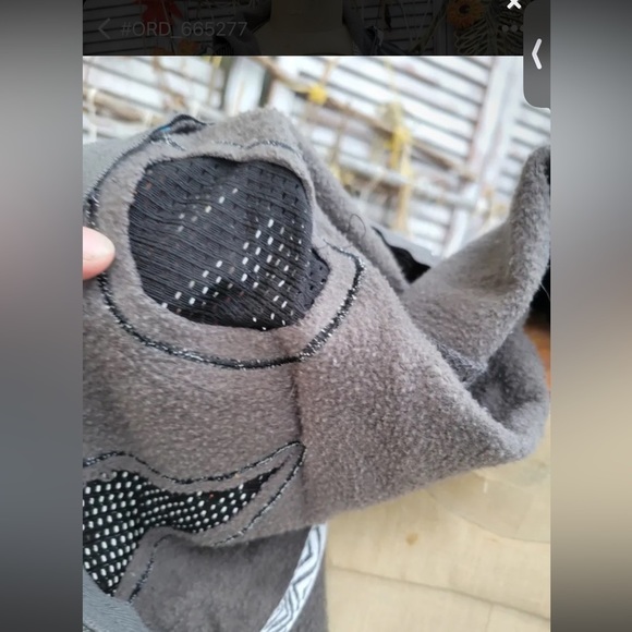 VOLCOM Cotton Blend Striped Graphic Hoodie - Picture 8 of 10